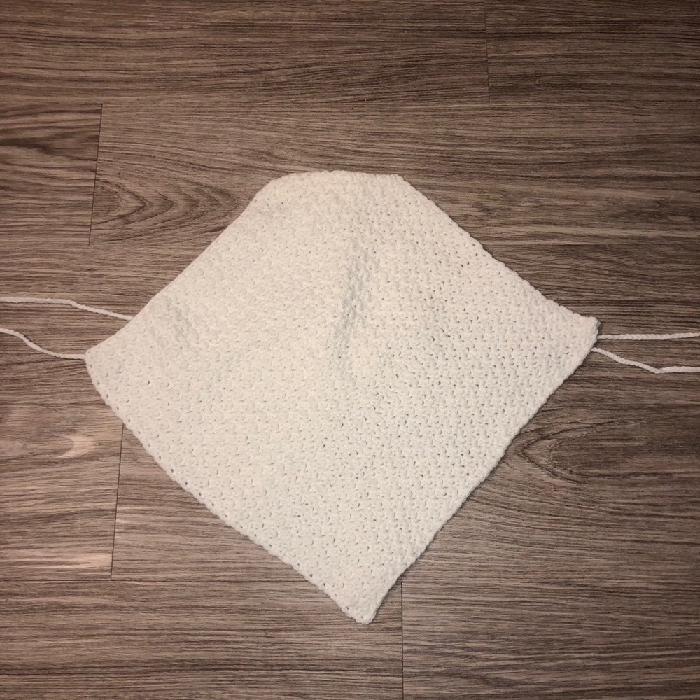 Crotchet diamond top